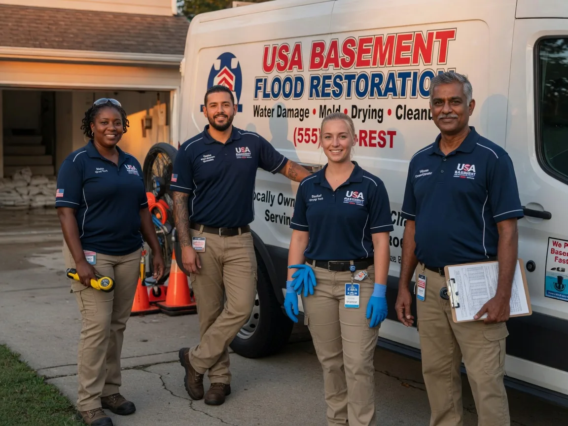Basement Flood Cleanup company in Schulter, OK